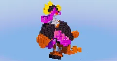 Fezandipiti from Pokemon — Minecraft Build by LeonisBuilds (2)
