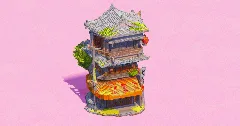 Japanese Shop Watercolor — Minecraft Build by EasternRealms (1)