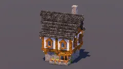 Medieval House 4 — Minecraft Build by MellowHat (2)
