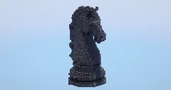 Chess Knight‎ — Minecraft Build by LeonisBuilds (2)