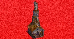 Ivy Ruined Church Tower — Minecraft Build by ImpossibleBuilds (1)