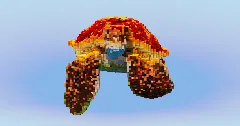 Sea Turtle — Minecraft Build by LeonisBuilds (1)