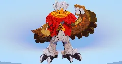 Hisuian Decidueye — Minecraft Build by LeonisBuilds (2)