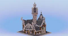 Dark Medieval Fantasy Castle — Minecraft Build by LeonisBuilds (2)