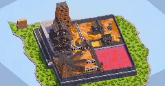Hozuki Castle 300x300 Blocks Fully Built Map, 1:1 from Boruto — Minecraft Build by LeonisBuilds (2)