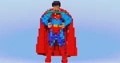 Superman from DC Comics — Minecraft Build by LeonisBuilds (2)