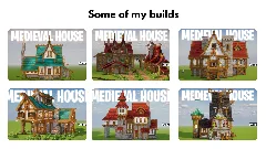 Pack 43 Medieval Houses — Minecraft Build by claraneto (2)