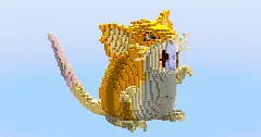Raticate — Minecraft Build by LeonisBuilds (2)