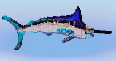 Swordfish Animal — Minecraft Build by LeonisBuilds (1)