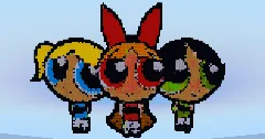 The Powerpuff Girls — Minecraft Build by LeonisBuilds (1)