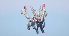 Sylveon from Pokemon — Minecraft Build by LeonisBuilds (1)