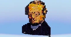 Gregor Mendel Bust — Minecraft Build by LeonisBuilds (1)
