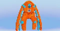 Deoxys Defense from Pokemon — Minecraft Build by LeonisBuilds (2)