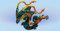 Mega Rayquaza — Minecraft Build by LeonisBuilds (2)