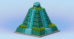 Mayan Temple Dark Prismarine — Minecraft Build by LeonisBuilds (3)