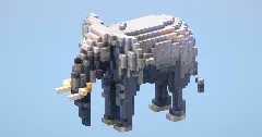 Elephant Small‎ — Minecraft Build by LeonisBuilds (1)