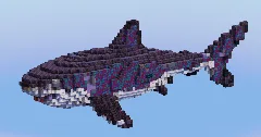White Shark Animal — Minecraft Build by LeonisBuilds (2)