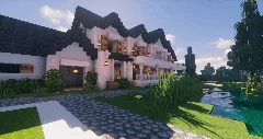 LA Mansion — Minecraft Build by ArchitectCraft (3)