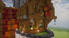 Medieval House - Medieval Library — Minecraft Build by claraneto (8)