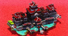 Red Japanese Castle — Minecraft Build by ImpossibleBuilds (2)