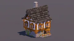 Medieval House 4 — Minecraft Build by MellowHat (1)