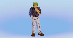Kento Nanami from Jujutsu Kaizen — Minecraft Build by LeonisBuilds (2)