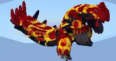 Primal Groudon — Minecraft Build by LeonisBuilds (2)
