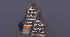 Huge Japanese Castle — Minecraft Build by MellowHat (1)