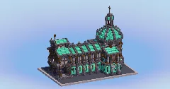 Medieval Church Dark Copper — Minecraft Build by LeonisBuilds (1)