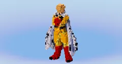 Saitama from One Punch Man — Minecraft Build by LeonisBuilds (2)