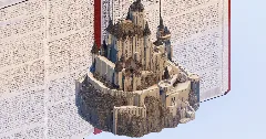 Castle on a Mountain — Minecraft Build by TheBibleOfBuilding (3)