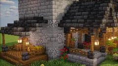 Medieval House - The Grand Medieval Manor — Minecraft Build by claraneto (4)