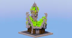 Lime Medieval Fantasy House 4 — Minecraft Build by LeonisBuilds (1)