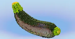 Zucchini Vegetable — Minecraft Build by LeonisBuilds (1)