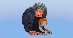 Niffler from Harry Potter Fantastic Beasts and Where to Find Them — Minecraft Build by LeonisBuilds (2)