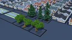 Suburban Neighborhood Asset Pack | Modular Houses, Roads & Assets — Minecraft Build by RaekonBuilds (3)