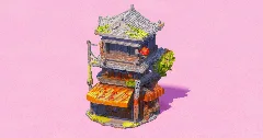 Japanese Shop Watercolor — Minecraft Build by EasternRealms (2)
