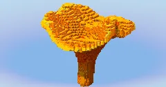 Chanterelle Mushroom — Minecraft Build by LeonisBuilds (2)