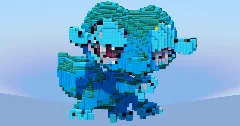 Gecqua from Pokemon — Minecraft Build by LeonisBuilds (1)