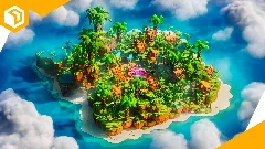 Palmshore Haven — Minecraft Build by BlockyVerse (1)
