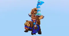 Prince from Clash Royale — Minecraft Build by LeonisBuilds (2)