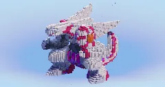 Palkia from Pokemon — Minecraft Build by LeonisBuilds (2)