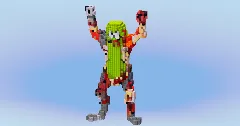 Pickle Rick from Rick and Morty — Minecraft Build by LeonisBuilds (3)