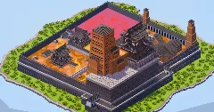 Hozuki Castle 300x300 Blocks Fully Built Map, 1:1 from Boruto — Minecraft Build by LeonisBuilds (5)
