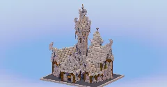 Light Gray Medieval Fantasy Castle — Minecraft Build by LeonisBuilds (1)