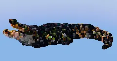 Crocodile Animal — Minecraft Build by LeonisBuilds (2)