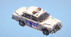 Policecar Small‎ — Minecraft Build by LeonisBuilds (2)