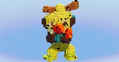Thwackey from Pokemon — Minecraft Build by LeonisBuilds (2)