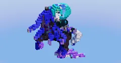 Calyrex Shadow Rider from Pokemon — Minecraft Build by LeonisBuilds (1)