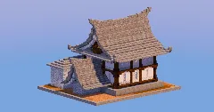 Gray Japanese Temple House — Minecraft Build by LeonisBuilds (2)